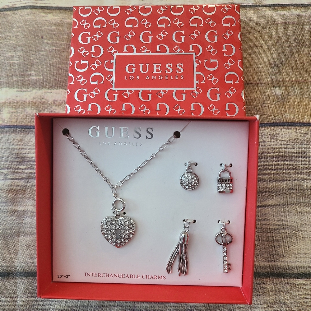 GUESS Interchangeable Charms Necklace - Picture 1 of 2